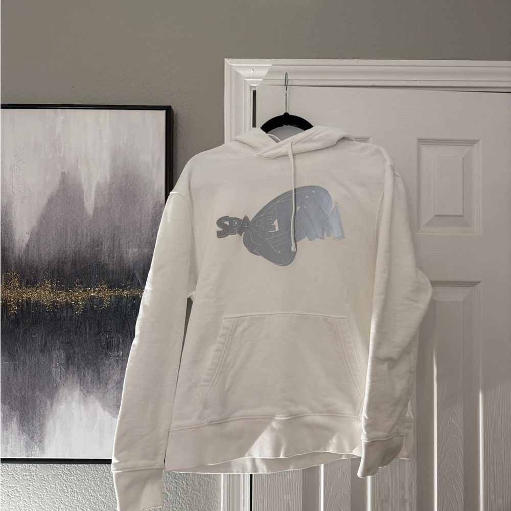 AE Tailgate Space Jam White Hoodie